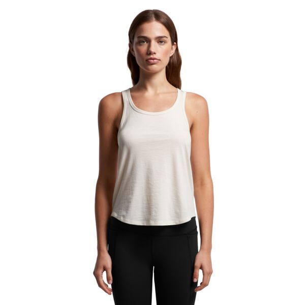 4611 Women's Maple Active Blend Racerback Thumbnail
