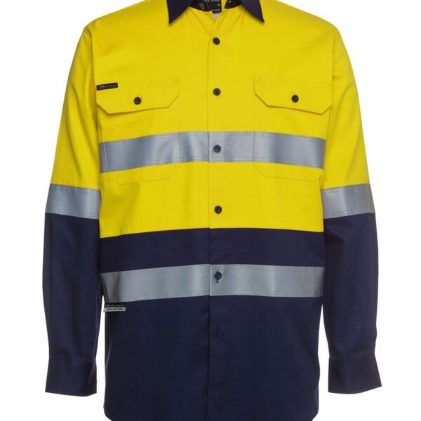 6HLS JB's Hi Vis L/S (D+N) 190g Shirt Thumbnail